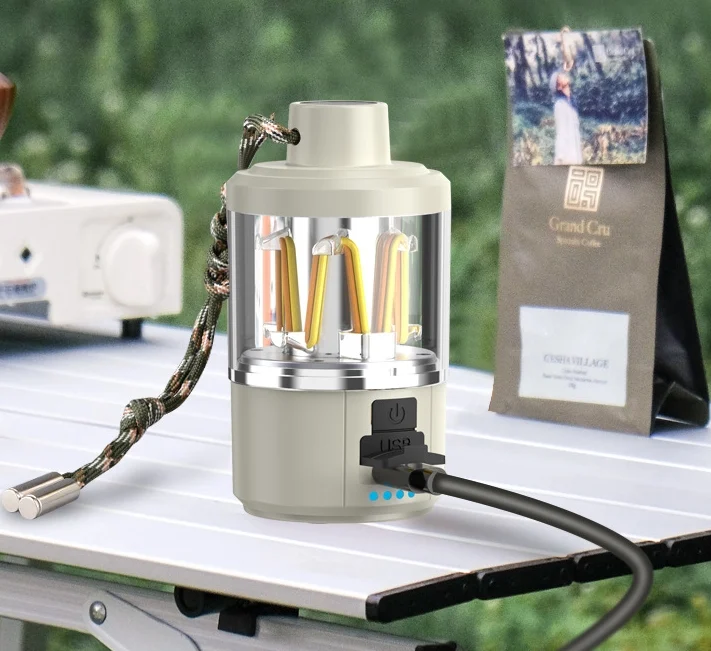 Outdoor Camping Decorative Table Lamp Rechargeable Night Light