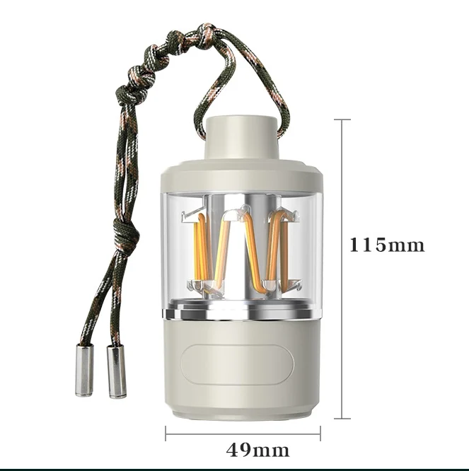 Outdoor Camping Decorative Table Lamp Rechargeable Night Light