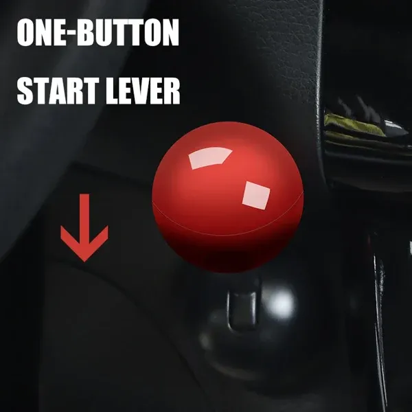 Car Engine Start Stop Button Joystick Full Metal Ball-bar