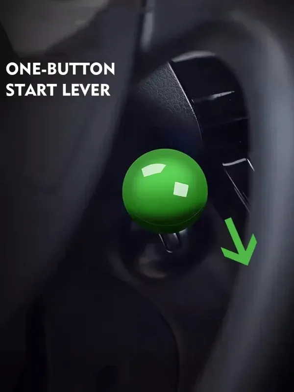 Car Engine Start Stop Button Joystick Full Metal Ball-bar