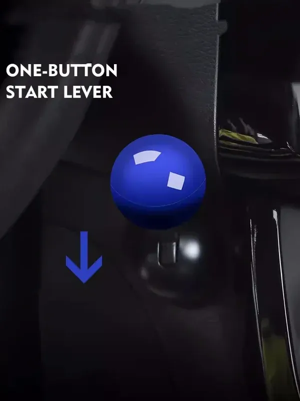 Car Engine Start Stop Button Joystick Full Metal Ball-bar