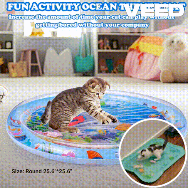 🔥Summer Hot Sale-47% Off😻Pet Water Sensory Mat