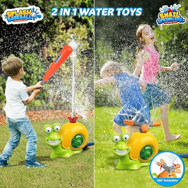🔥Last Day Sale 49% OFF - Water Sprinkler Baseball Toy