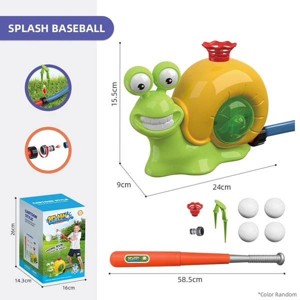 🔥Last Day Sale 49% OFF - Water Sprinkler Baseball Toy