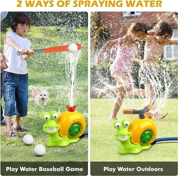 🔥Last Day Sale 49% OFF - Water Sprinkler Baseball Toy