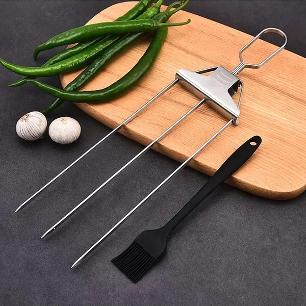 🔥🔥3 Way Grill Skewers - GrillSavant-Festivesl
