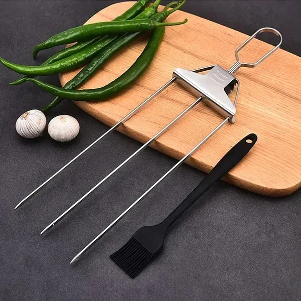 🔥🔥3 Way Grill Skewers - GrillSavant-Festivesl