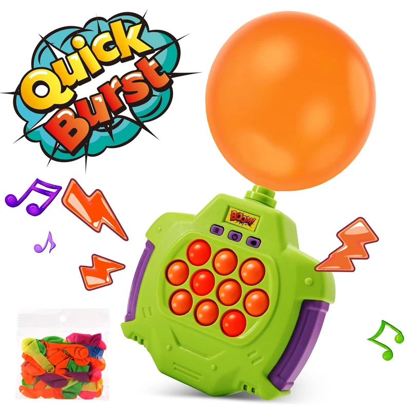 🔥Last Day Promotion 49%OFF🔥Quick Push Bubble Competitive Game Console Series with Balloon-Festivesl
