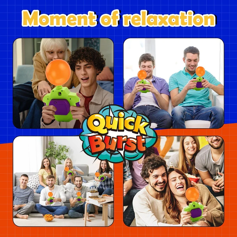 🔥Last Day Promotion 49%OFF🔥Quick Push Bubble Competitive Game Console Series with Balloon-Festivesl