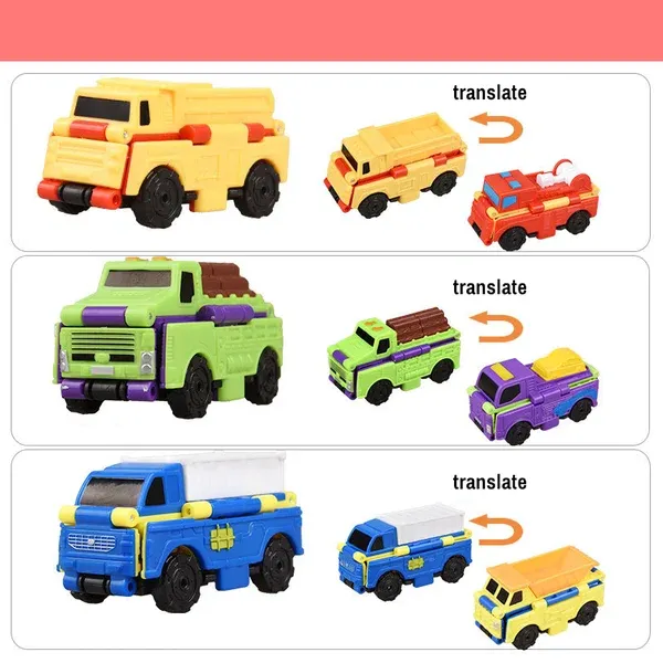 🔥🔥🔥2024 New Transformation Car Track Set Slide Bucket-Festivesl