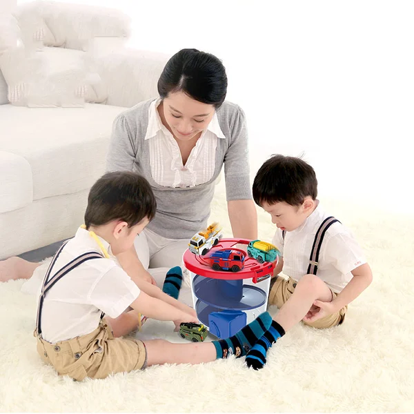 🔥🔥🔥2024 New Transformation Car Track Set Slide Bucket-Festivesl