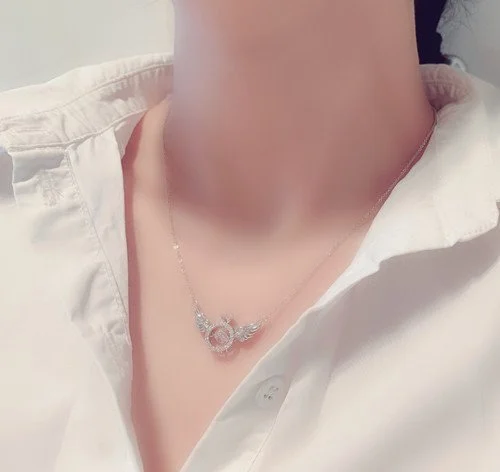 🔥Hot sale 49% OFF🔥Angel Wings Necklace-Festivesl