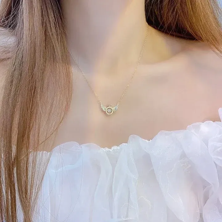🔥Hot sale 49% OFF🔥Angel Wings Necklace-Festivesl