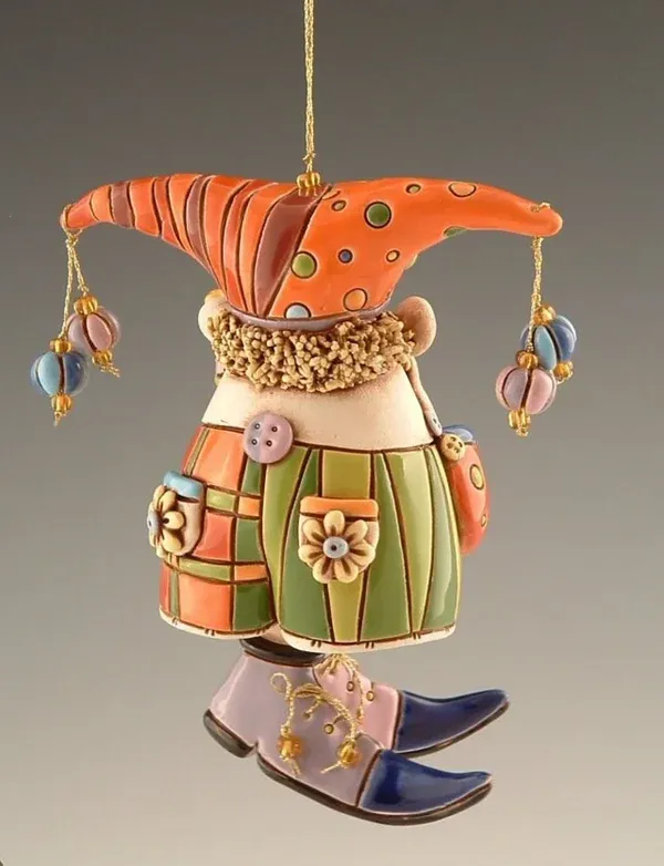 🔥Today's special offer 50% OFF 🌈Colorful Jester Bell Ornaments