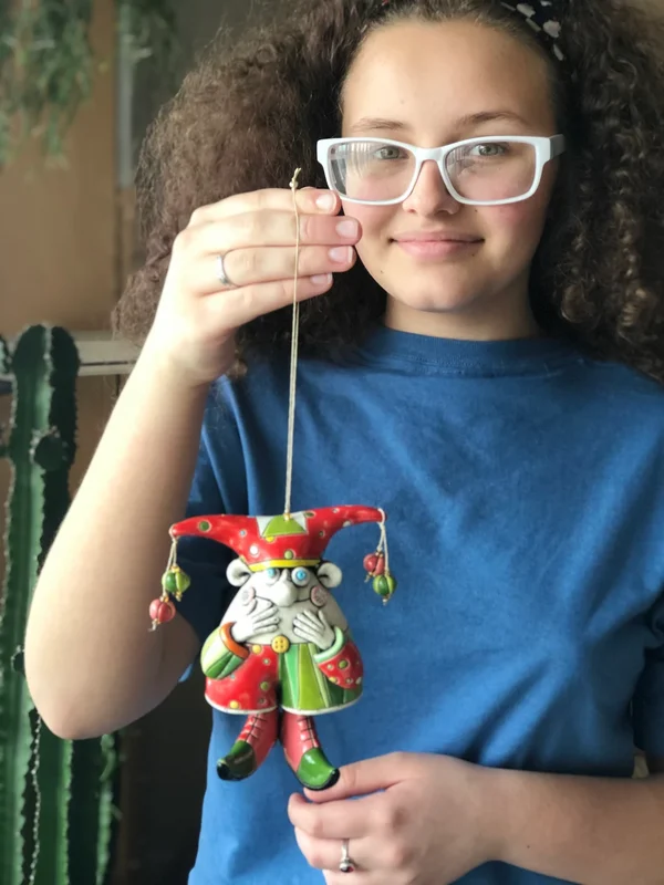 🔥Today's special offer 50% OFF 🌈Colorful Jester Bell Ornaments