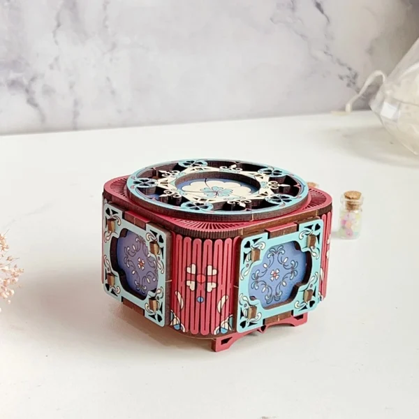 Wooden 3D puzzle DIY surprise 🎶🎶music box🎶