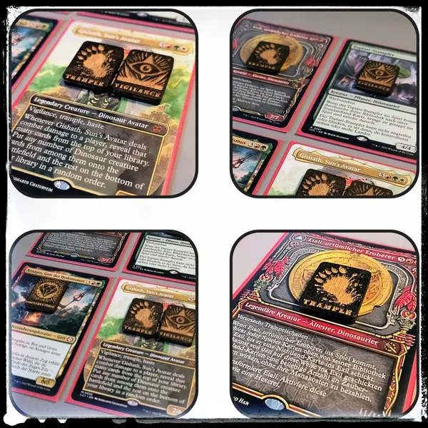 Tabletop Card Game Ability Tracking Counters🔥BUY 2 FREE SHIPPING