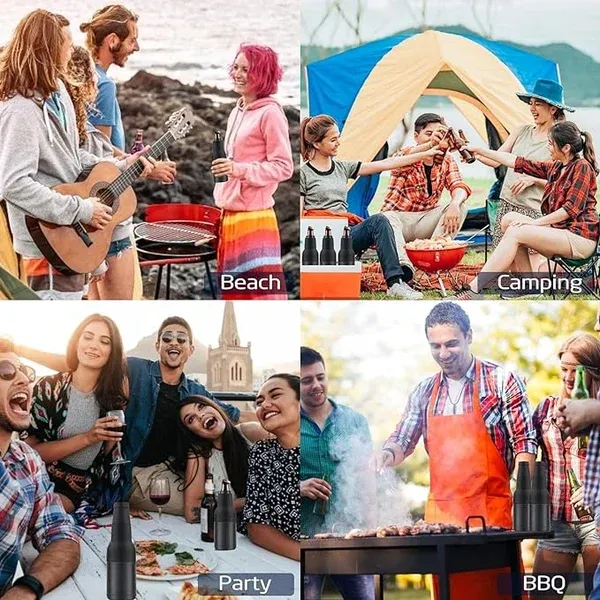 🍻Beer Bottle and Can Cooler with Beer Opener