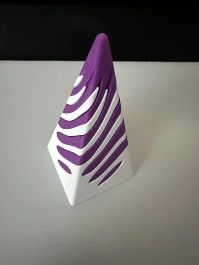 Impossible Pyramid Passthrough Sculpture