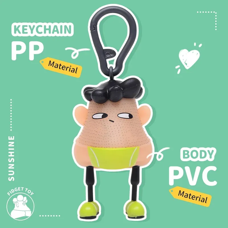 🔥Summer Hot Sale Promotion-49% OFF😆-Fidget Pimple Popper Keychain Toy