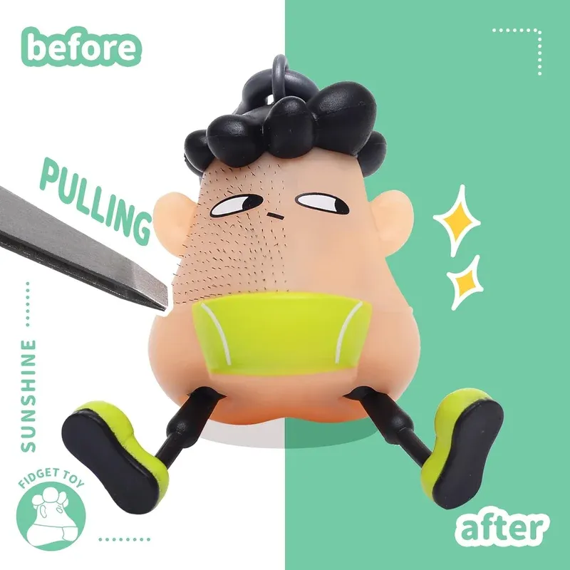 🔥Summer Hot Sale Promotion-49% OFF😆-Fidget Pimple Popper Keychain Toy