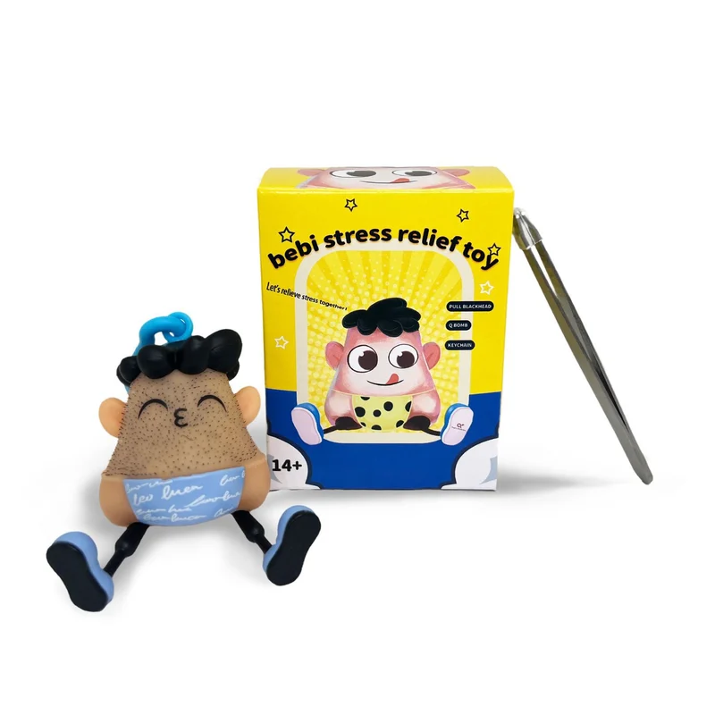 🔥Summer Hot Sale Promotion-49% OFF😆-Fidget Pimple Popper Keychain Toy