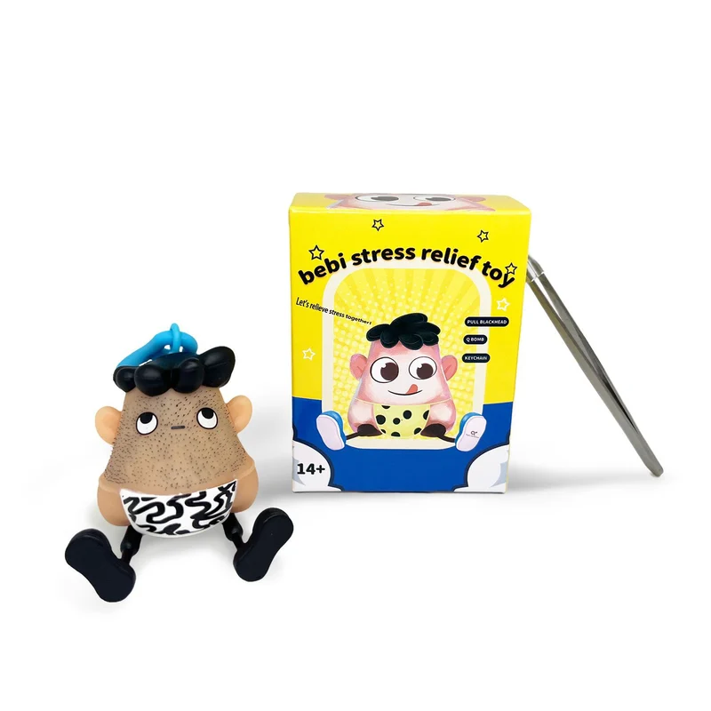 🔥Summer Hot Sale Promotion-49% OFF😆-Fidget Pimple Popper Keychain Toy