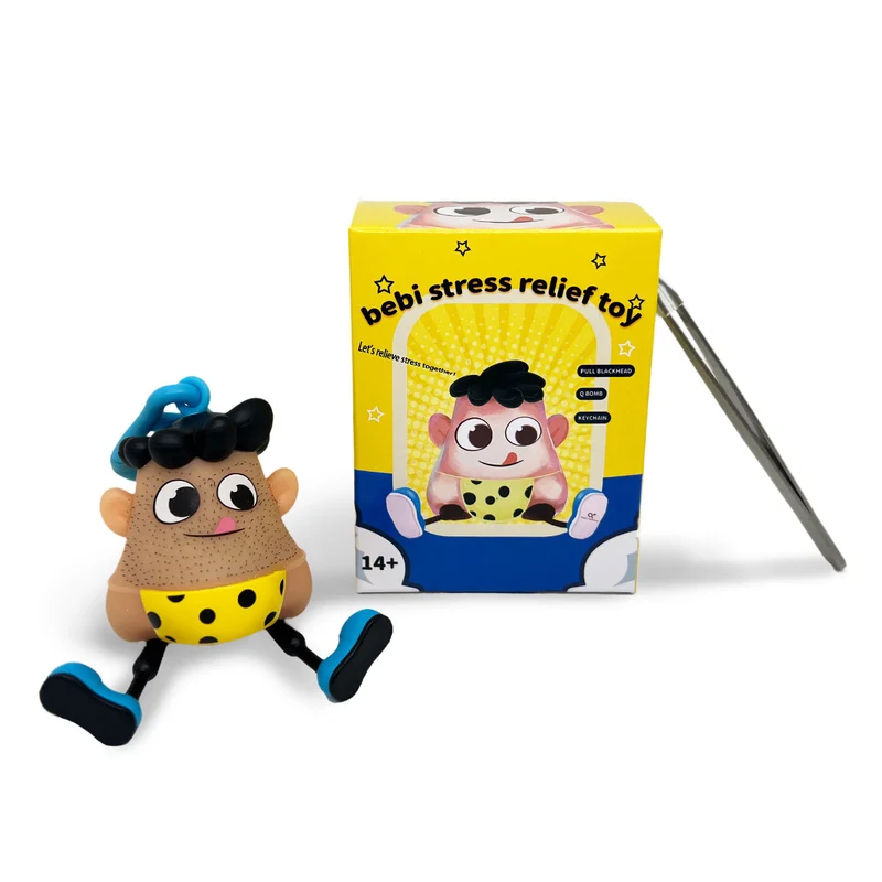 🔥Summer Hot Sale Promotion-49% OFF😆-Fidget Pimple Popper Keychain Toy