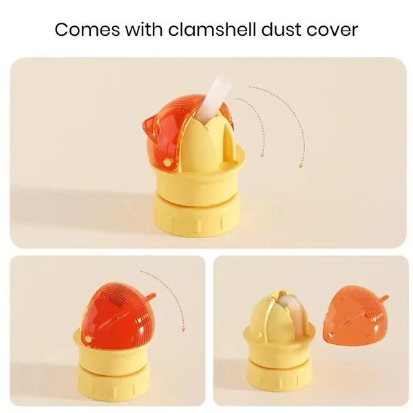 Reusable👼 Children👼👼 Beverage Water Bottle Straw Lid-Festivesl