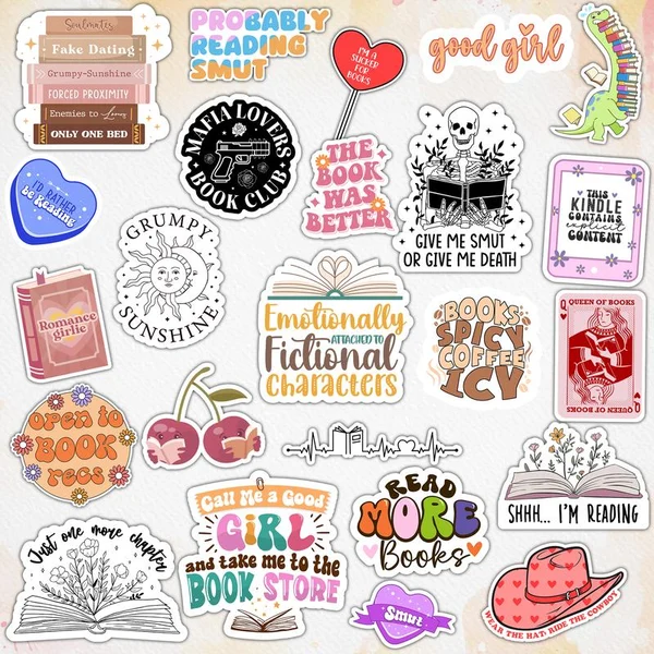 LAST DAY 49% OFF--120 PCS Book Stickers for Kindle-Festivesl