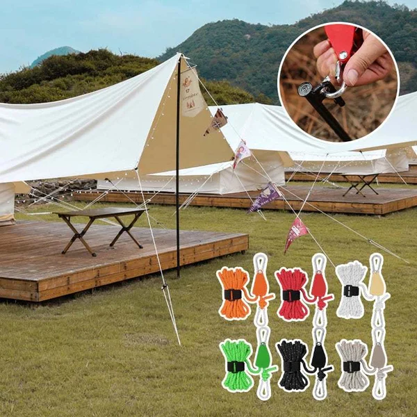🔥49% OFF TODAY ONLY🔥 Portable Adjustable Fix Camping Rope-Festivesl