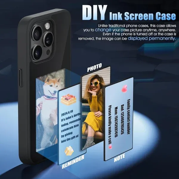 NFC Projection DIY Smart Display Customized Phone Case【Free Shipping】-Festivesl