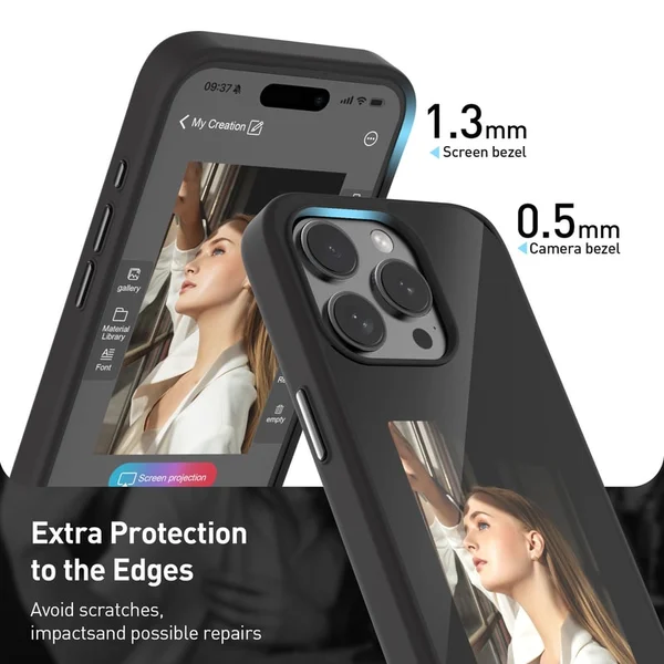 NFC Projection DIY Smart Display Customized Phone Case【Free Shipping】-Festivesl