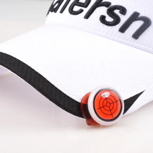 🔥(Golf trainer)Golf Ball Marker Round Cap Clip Mark with Level Function(Buy 1 Get 1 Free)