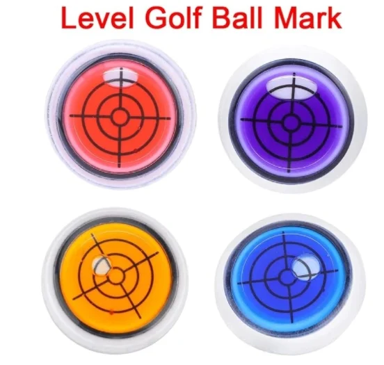 🔥(Golf trainer)Golf Ball Marker Round Cap Clip Mark with Level Function(Buy 1 Get 1 Free)
