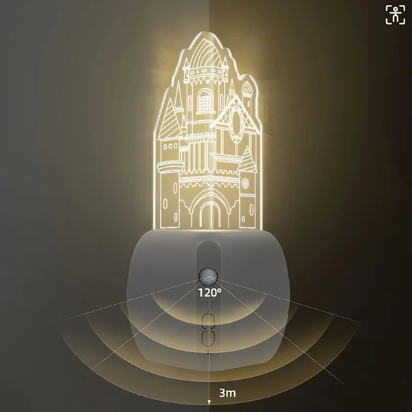 Castle Atmosphere Night Light