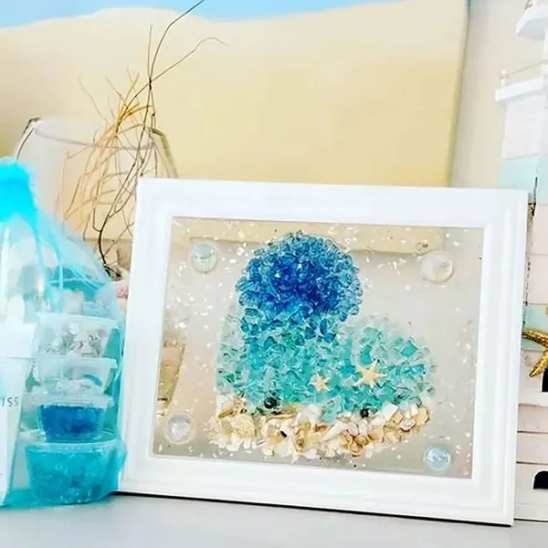 ✨🌊Last day Special Price 75% OFF 🔥Limited time offer-Sea Glass Art Kit 