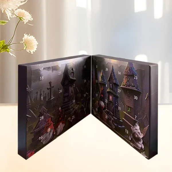 🎃Early Halloween Sale👻2024 Halloween Gnome Puzzle Countdown Calendar