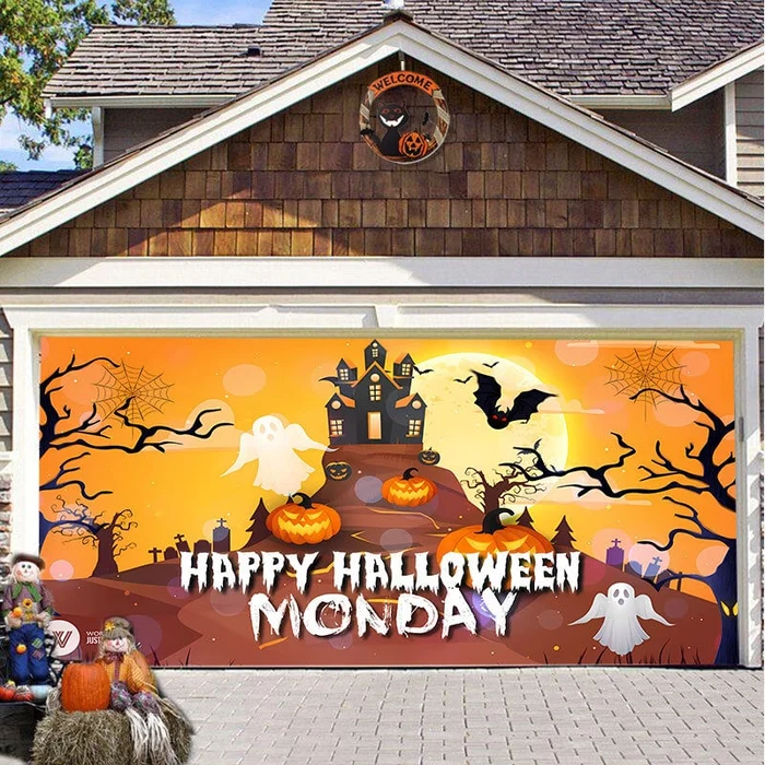 🔥Early Halloween Sale 49% OFF⏰💖Halloween 2024 Garage Door Decoration