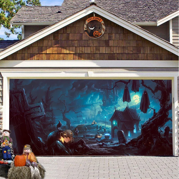 🔥Early Halloween Sale 49% OFF⏰💖Halloween 2024 Garage Door Decoration