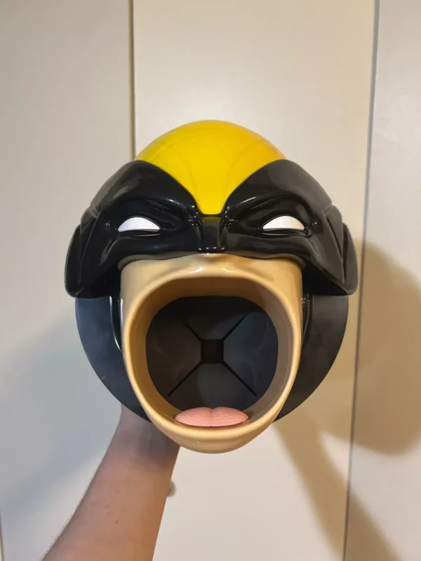 2024 Deadpool And Wolverine Tin Popcorn Bucket In Hand and Topper Cup