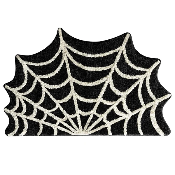 Halloween Spider Web Rug