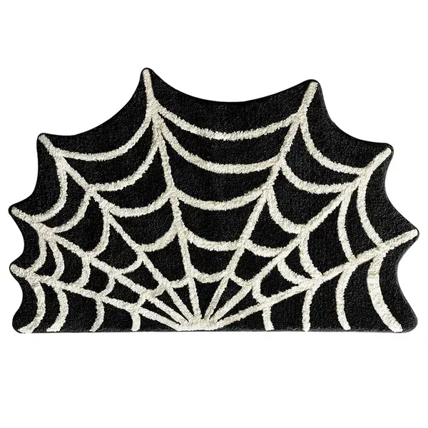 Halloween Spider Web Rug