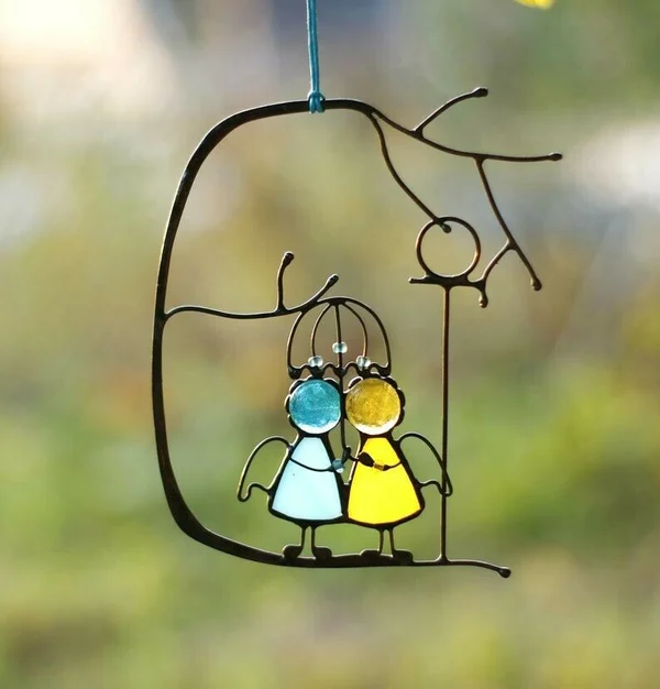 【Final 24-hour Preferential Deal】💯Suncatcher Stained Glass Art Window Hangings