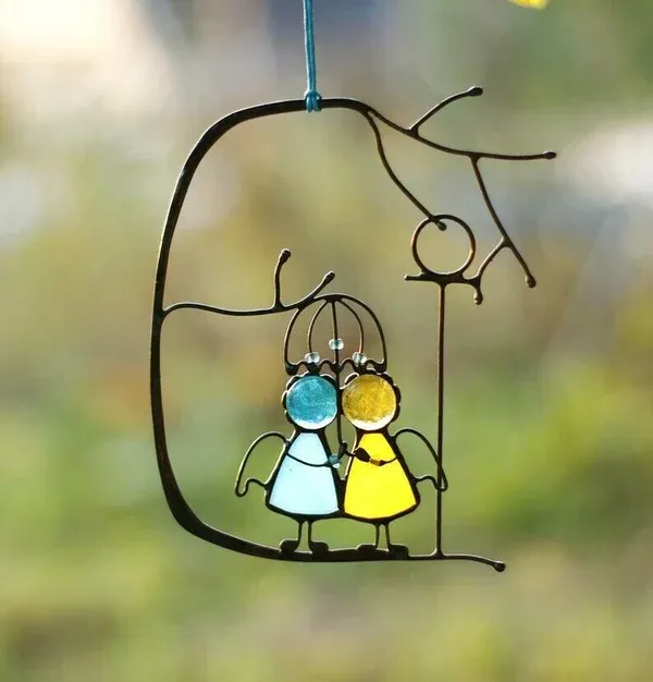 【Final 24-hour Preferential Deal】💯Suncatcher Stained Glass Art Window Hangings