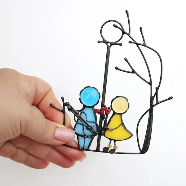 【Final 24-hour Preferential Deal】💯Suncatcher Stained Glass Art Window Hangings