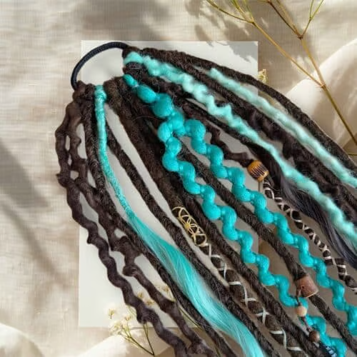 🔥Hot Sale 49% OFF -👩🏼‍🦱Elastic Dread Ponytail Salty Soul