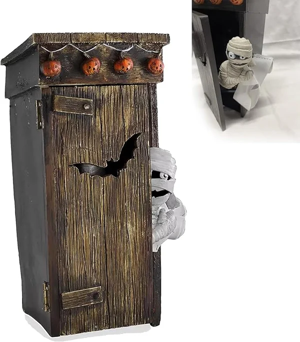 Funny Outhouse Mummy Toy