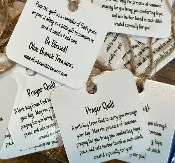 Last Day 49%OFF - Prayer Quilt with cross inside