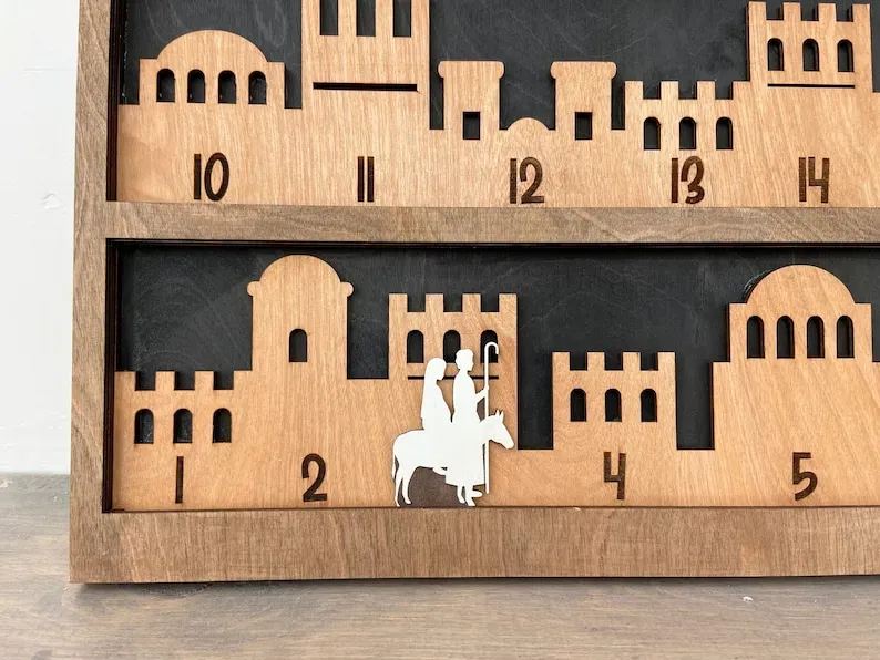 ✨BUY 2 FREE SHIPPING❤️Nativity Advent Calendar